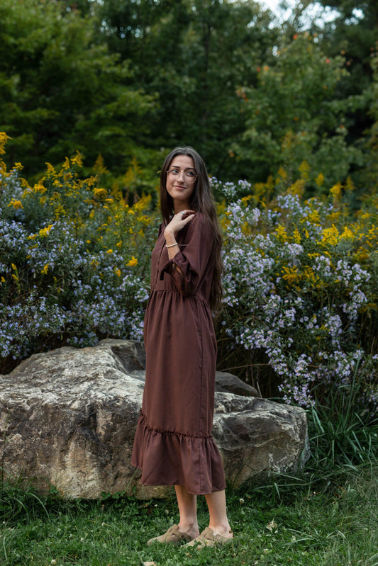 Fireside Gingham Dress