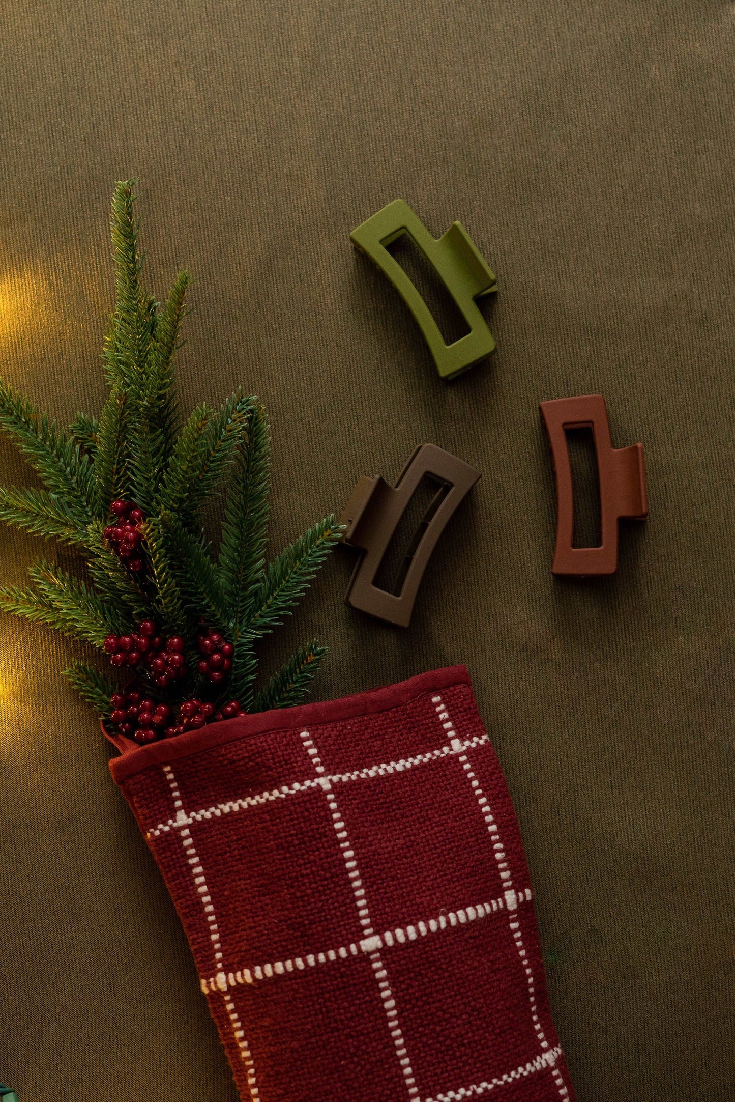 Merry & Bright Claw Clips