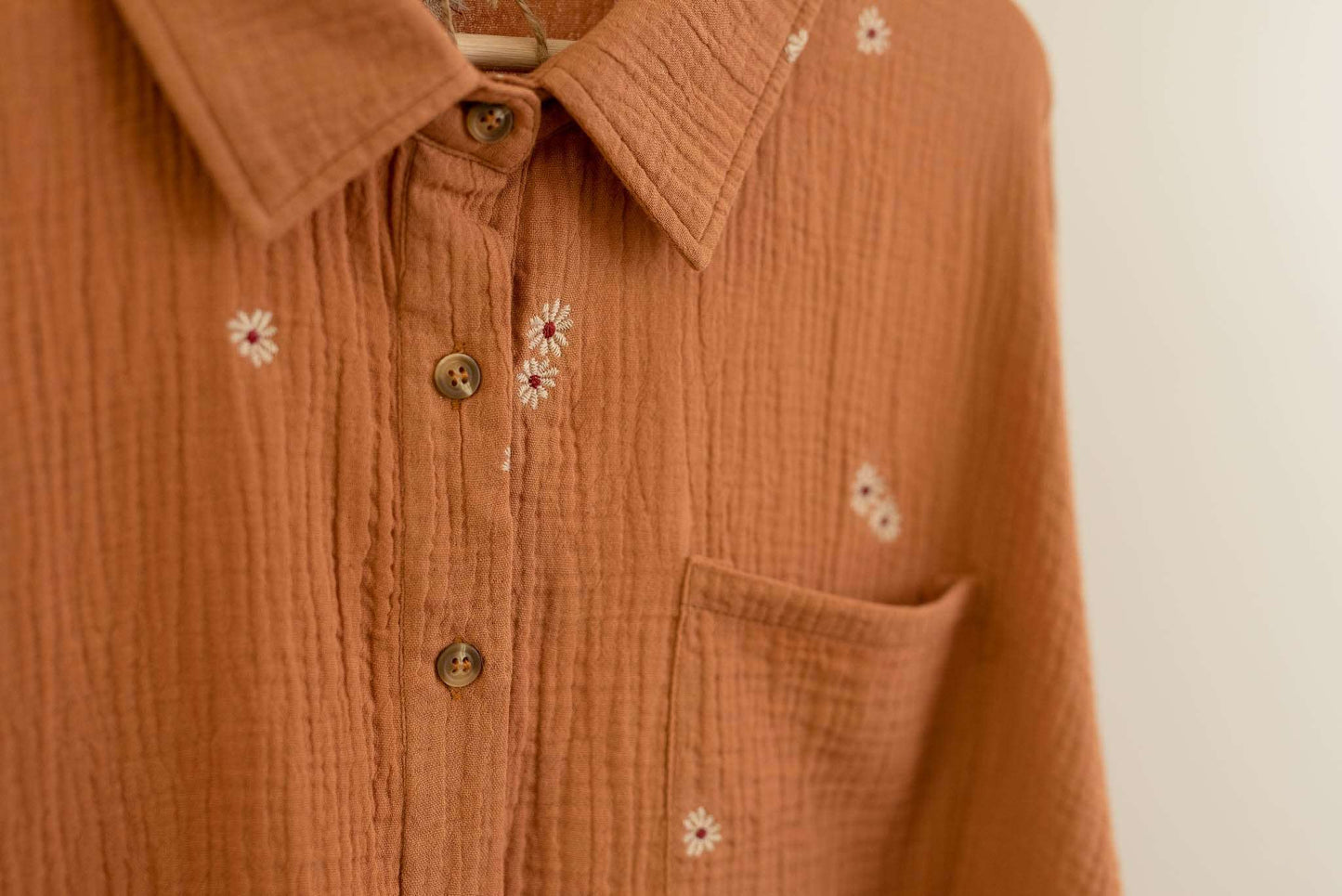 Boone Embroidered Top - Extended Sizing