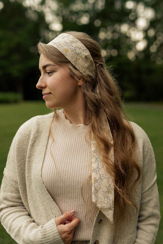 Wildflower Hair Scarf