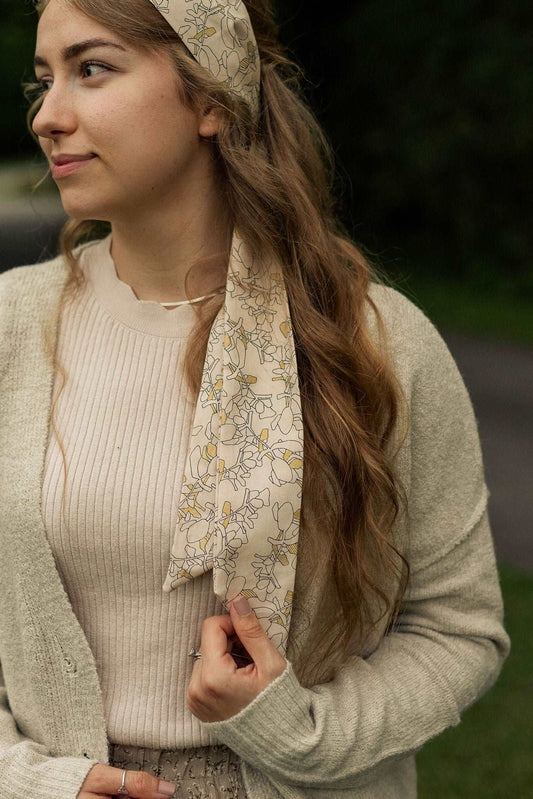 Wildflower Hair Scarf